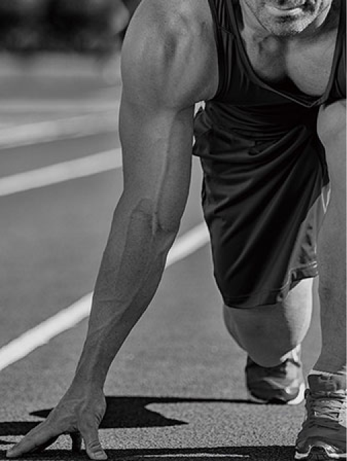 アスリートの画像