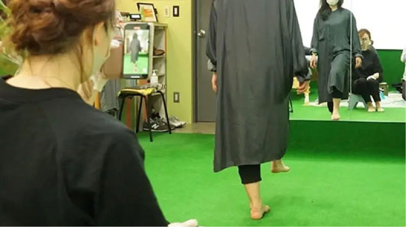 企業とのタイアップ風景